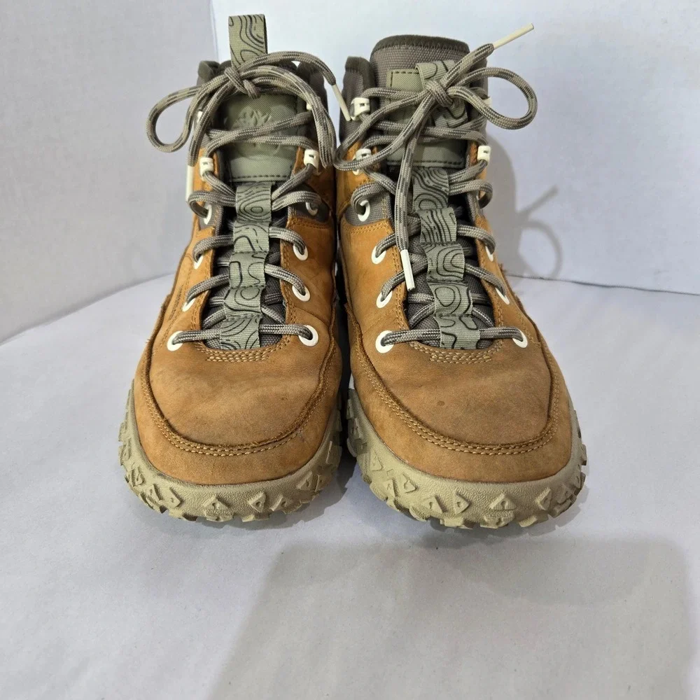 Timberland GreenStride Motion 6 Hiking Boots Size Men 8.5 Woman 10 Leather #987